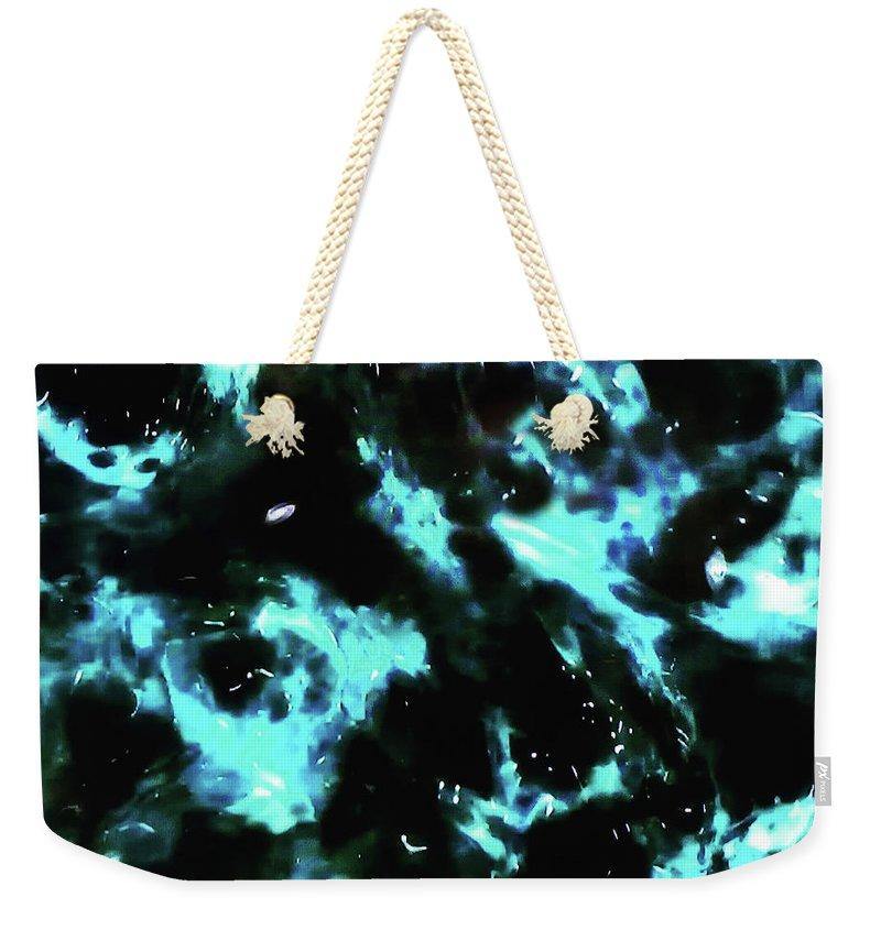 Blue Cenote - Weekender Tote Bag-Weekender Tote Bag-TaraHuntDesigns