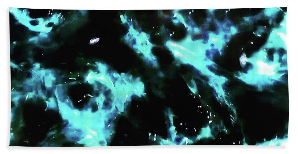 Blue Cenote - XL Beach Towel-Beach Towel-TaraHuntDesigns