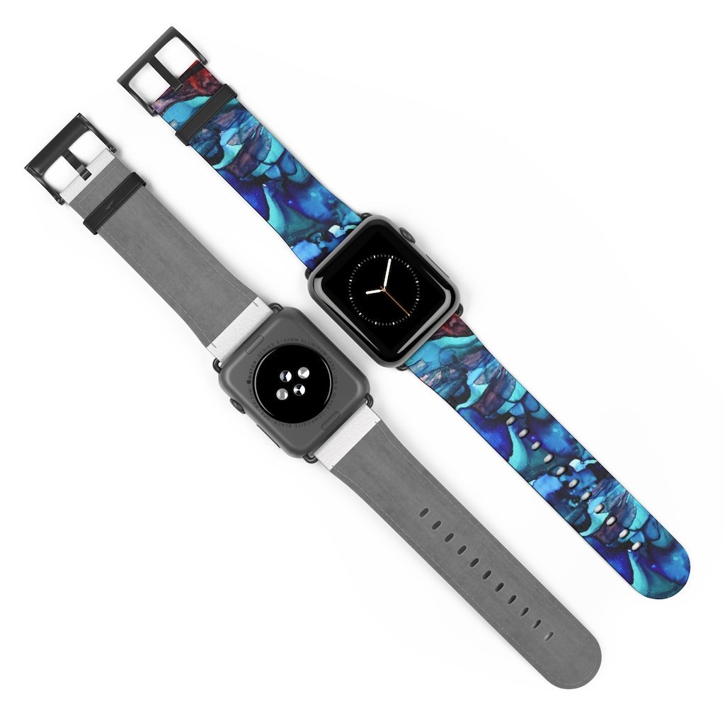Blue Ocean Apple Watch Band-Accessories-TaraHuntDesigns
