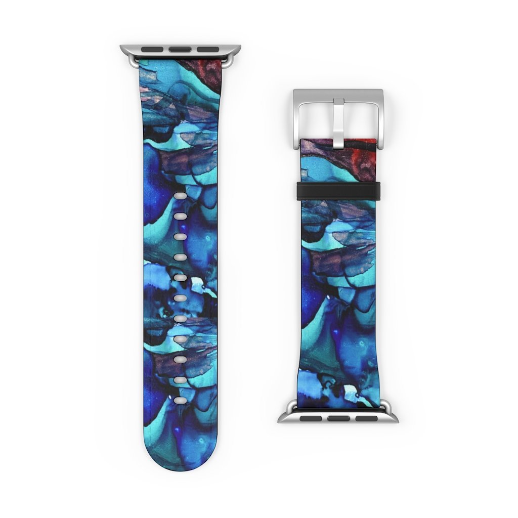 Blue Ocean Apple Watch Band-Accessories-TaraHuntDesigns
