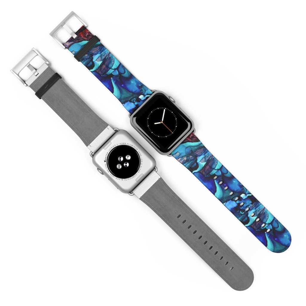 Blue Ocean Apple Watch Band-Accessories-TaraHuntDesigns