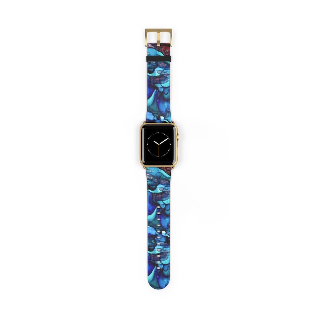 Blue Ocean Apple Watch Band-Accessories-TaraHuntDesigns