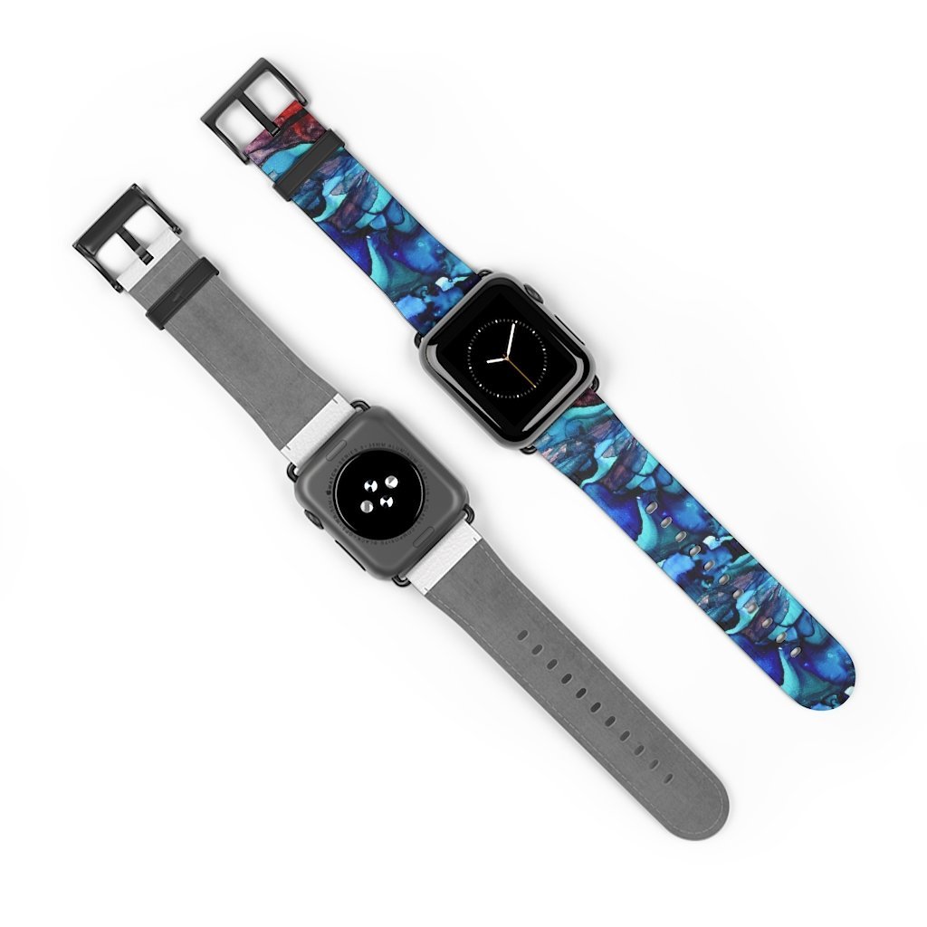Blue Ocean Apple Watch Band-Accessories-TaraHuntDesigns