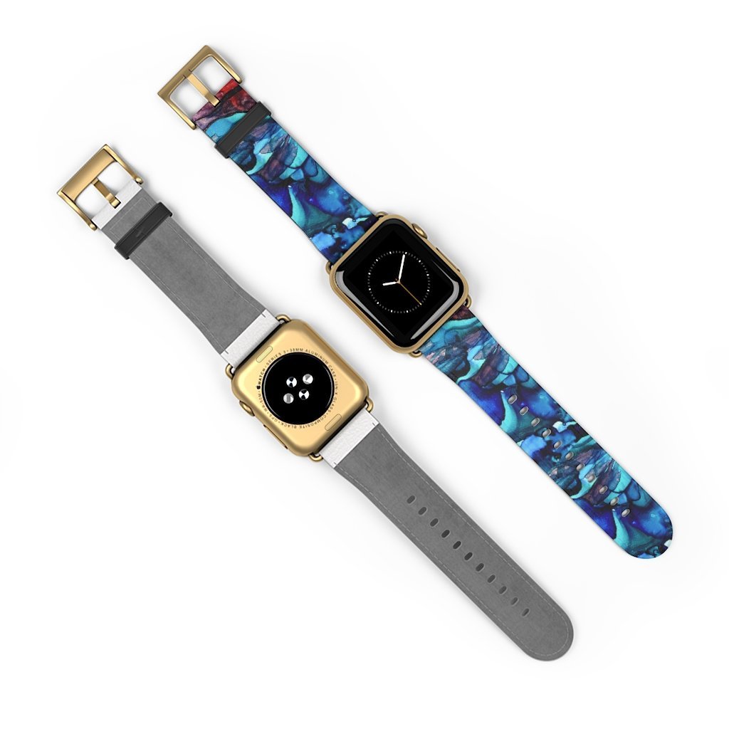 Blue Ocean Apple Watch Band-Accessories-TaraHuntDesigns
