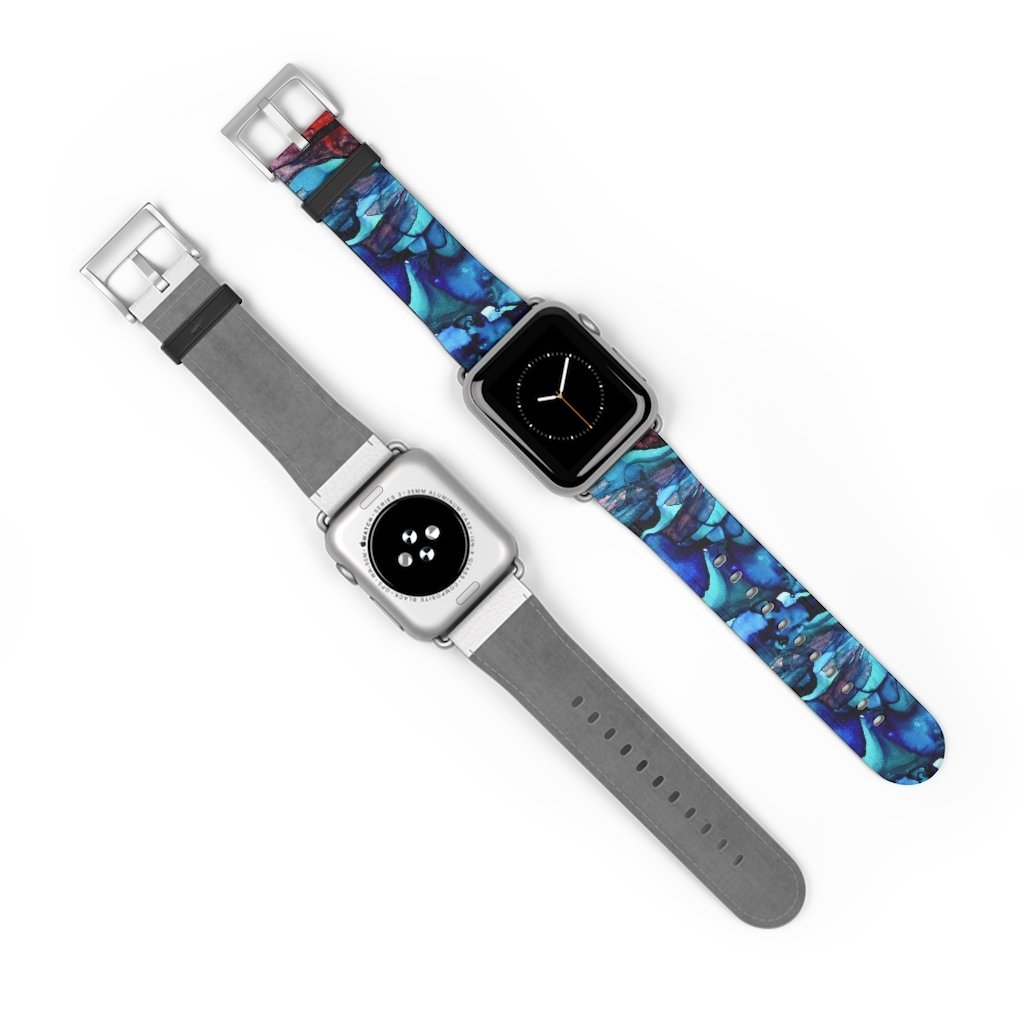 Blue Ocean Apple Watch Band-Accessories-TaraHuntDesigns