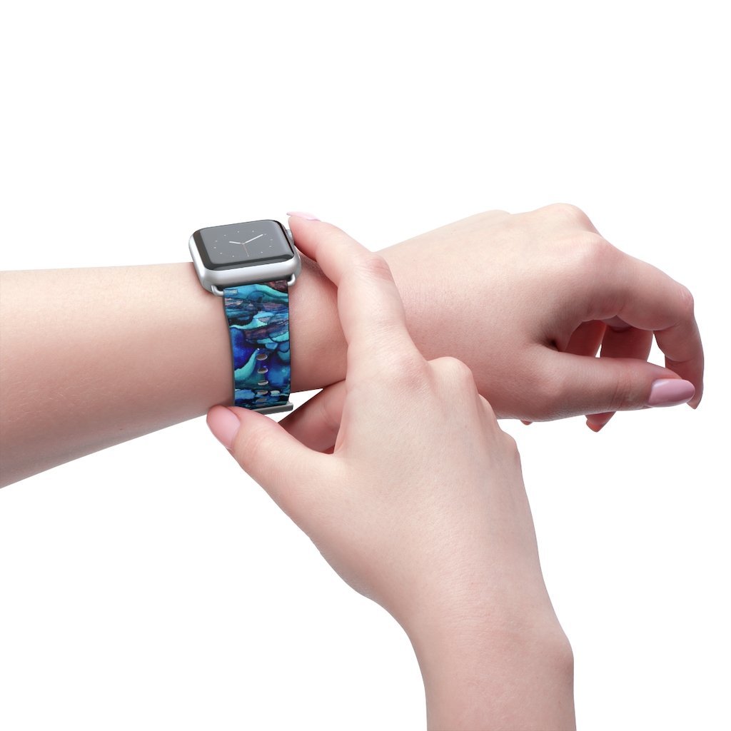 Blue Ocean Apple Watch Band-Accessories-TaraHuntDesigns