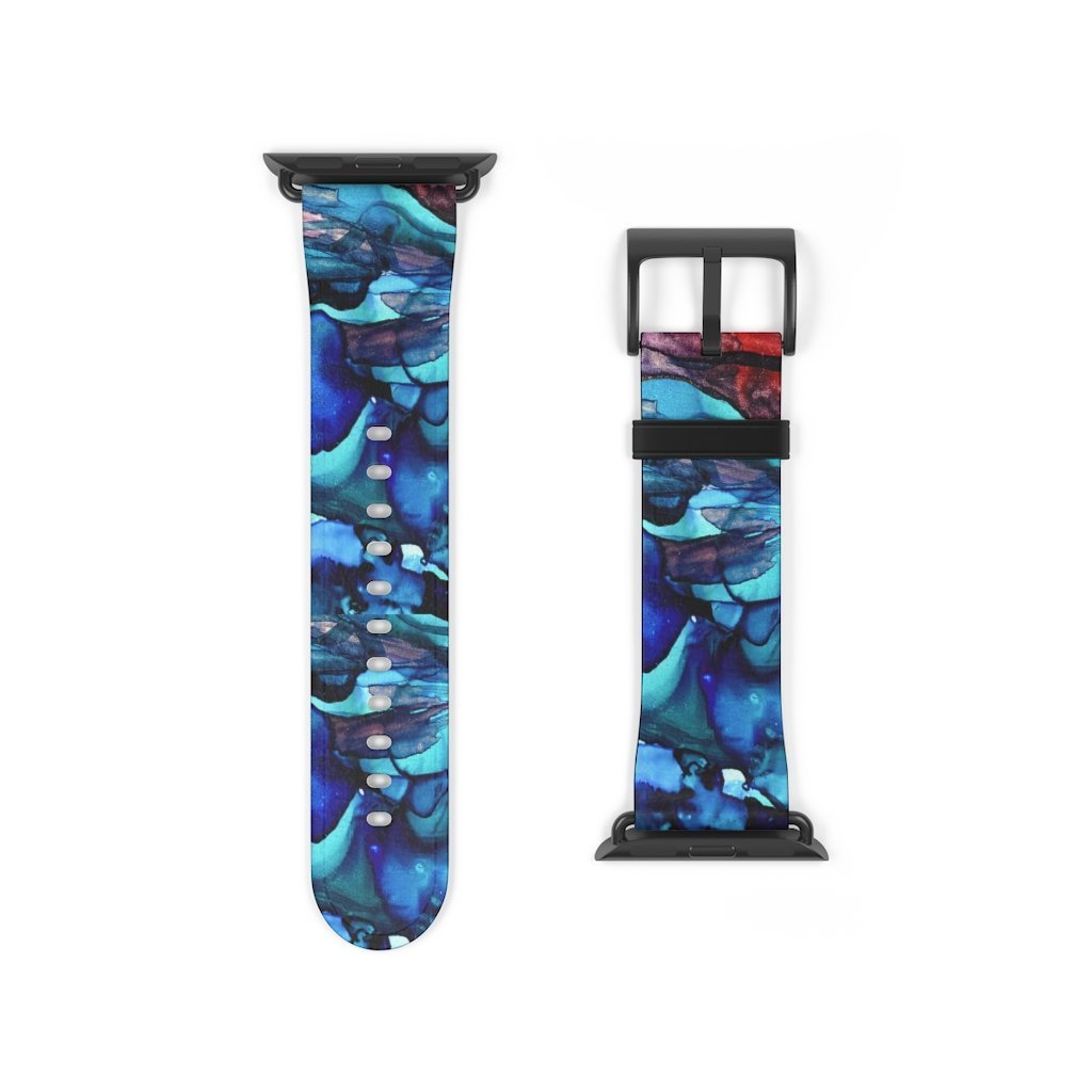 Blue Ocean Apple Watch Band-Accessories-TaraHuntDesigns