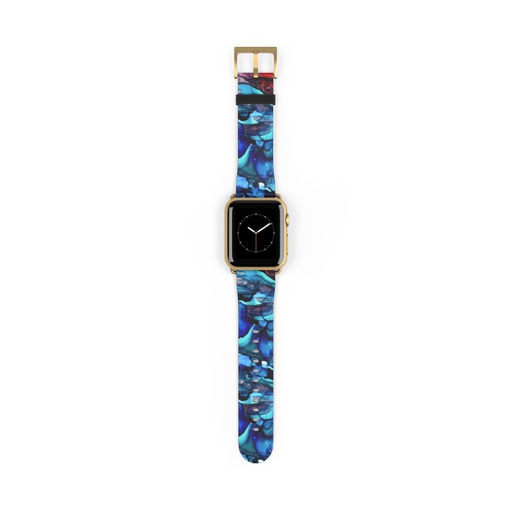 Blue Ocean Apple Watch Band-Accessories-TaraHuntDesigns
