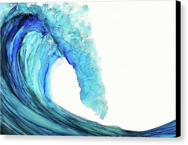 Blue Wave - Canvas Print-Canvas Print-TaraHuntDesigns