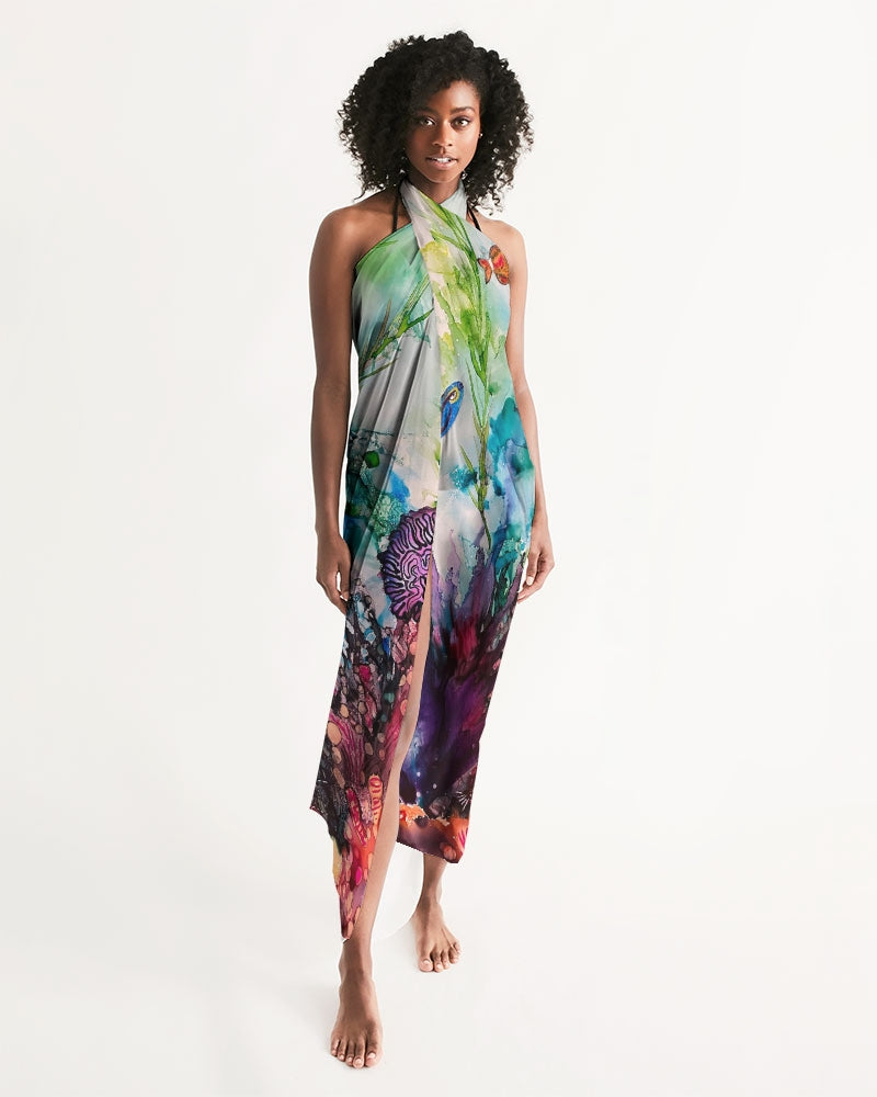Swim Cover Up-Sargasso Sea