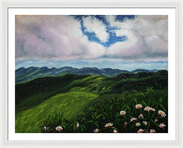 Chimney Rock, NC - Framed Print