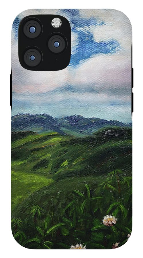Emerald Mountains- Phone Case