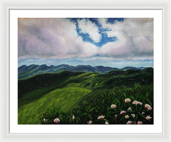 Chimney Rock, NC - Framed Print