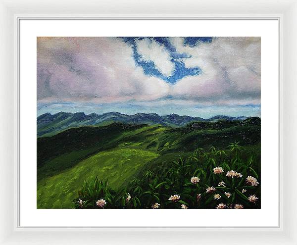 Chimney Rock, NC - Framed Print