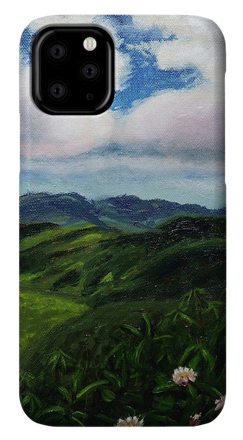 Emerald Mountains- Phone Case