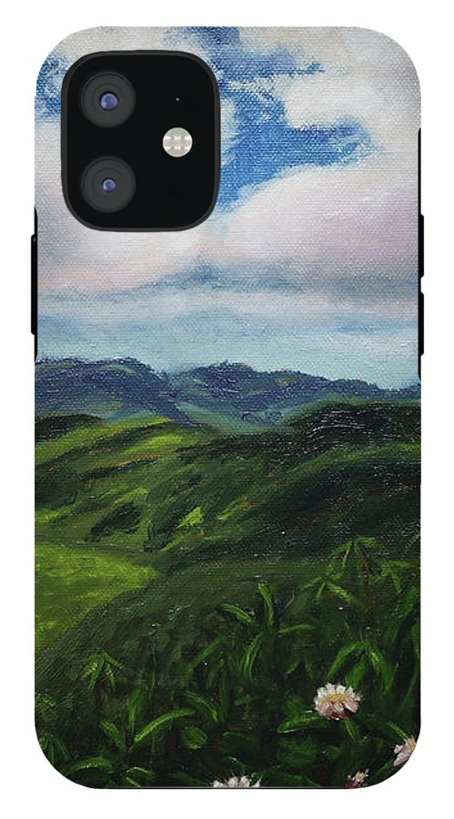 Emerald Mountains- Phone Case