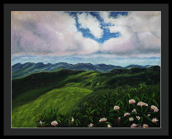 Chimney Rock, NC - Framed Print