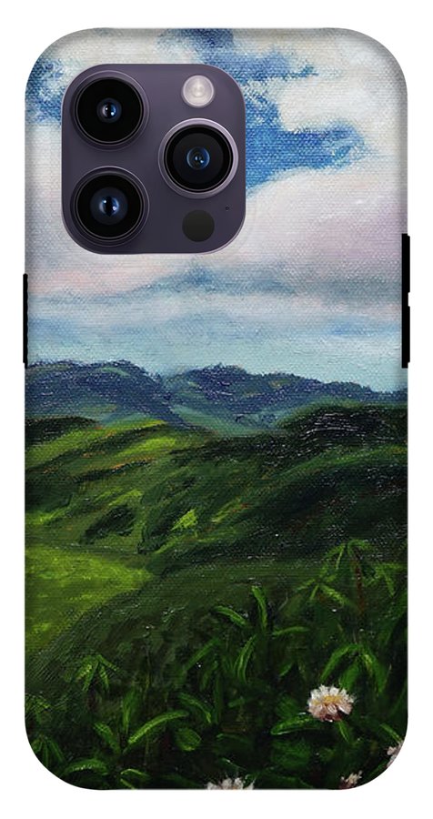 Emerald Mountains- Phone Case
