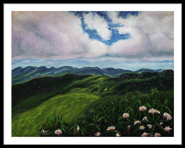 Chimney Rock, NC - Framed Print