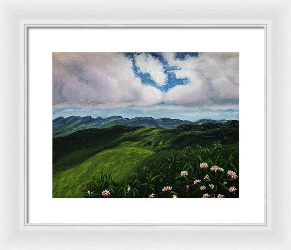 Chimney Rock, NC - Framed Print