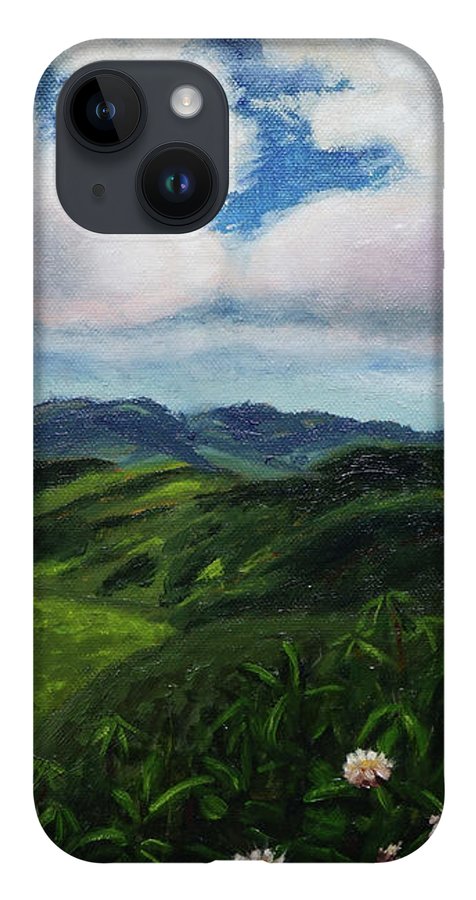 Emerald Mountains- Phone Case