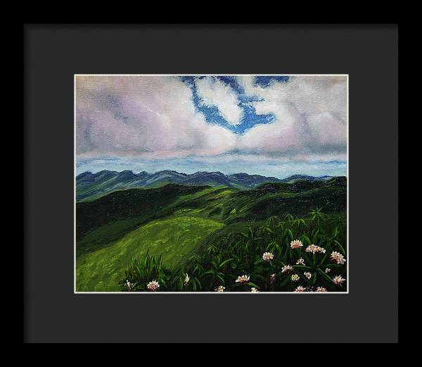 Chimney Rock, NC - Framed Print