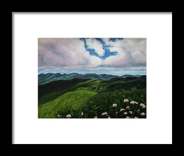 Chimney Rock, NC - Framed Print