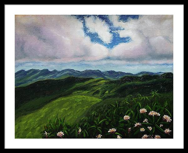 Chimney Rock, NC - Framed Print