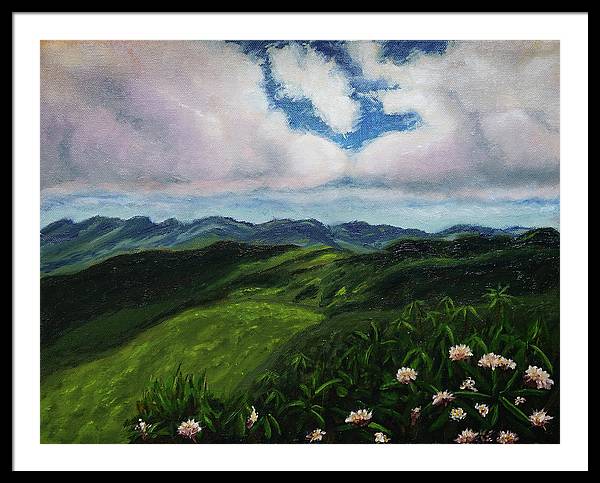 Chimney Rock, NC - Framed Print