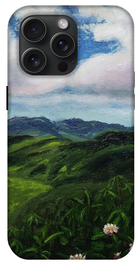Emerald Mountains- Phone Case