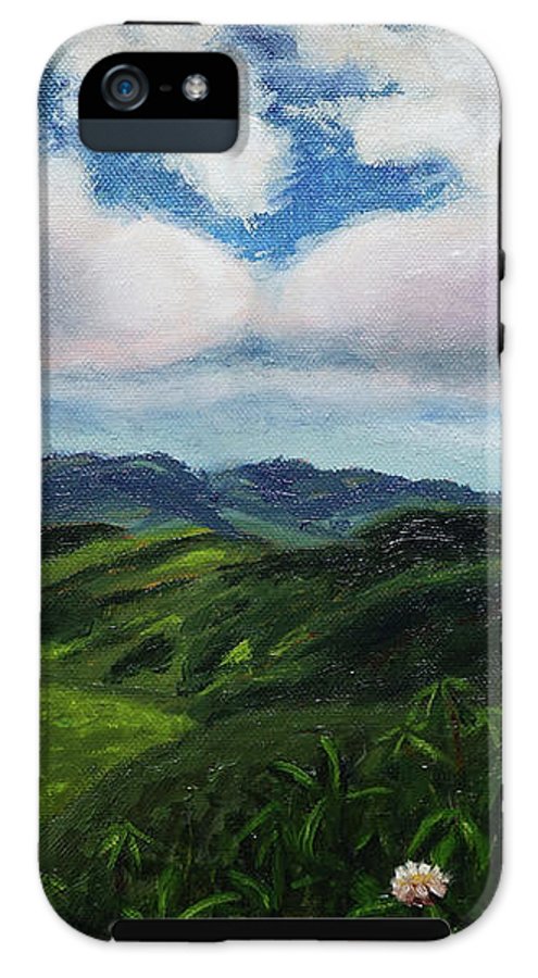 Emerald Mountains- Phone Case