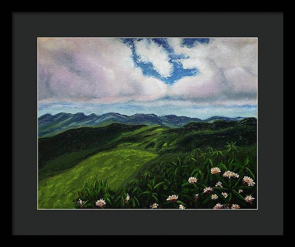 Chimney Rock, NC - Framed Print