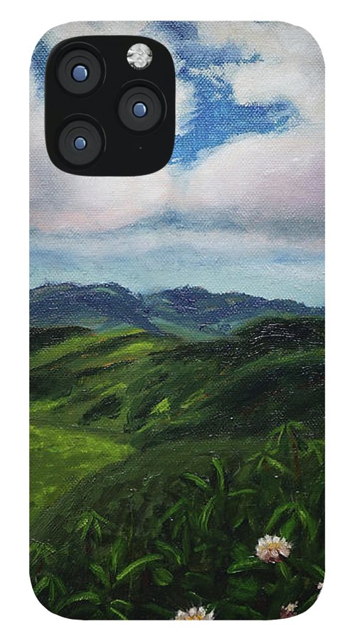 Emerald Mountains- Phone Case