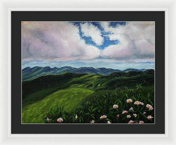 Chimney Rock, NC - Framed Print