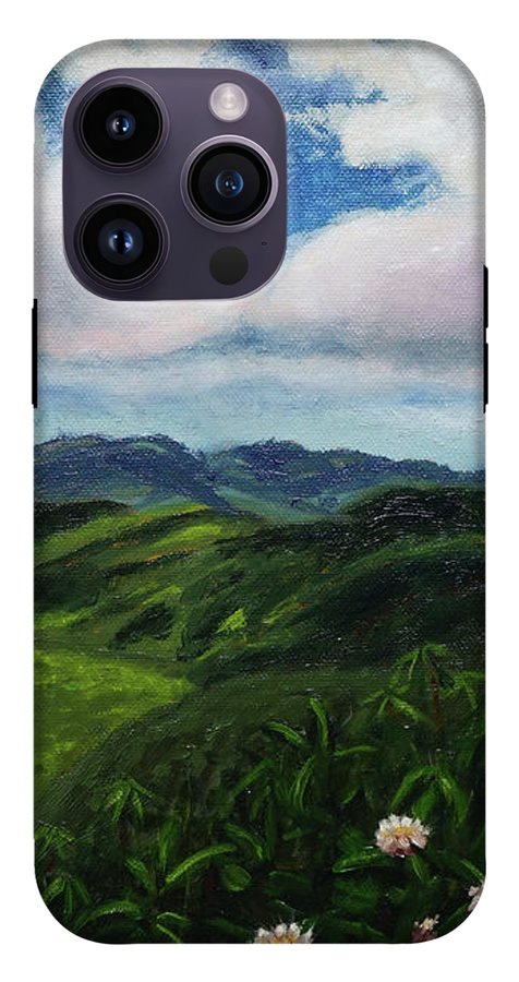 Emerald Mountains- Phone Case