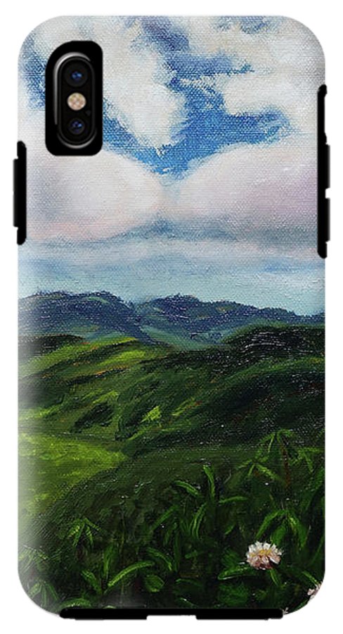 Emerald Mountains- Phone Case