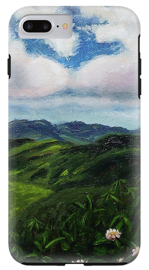 Emerald Mountains- Phone Case