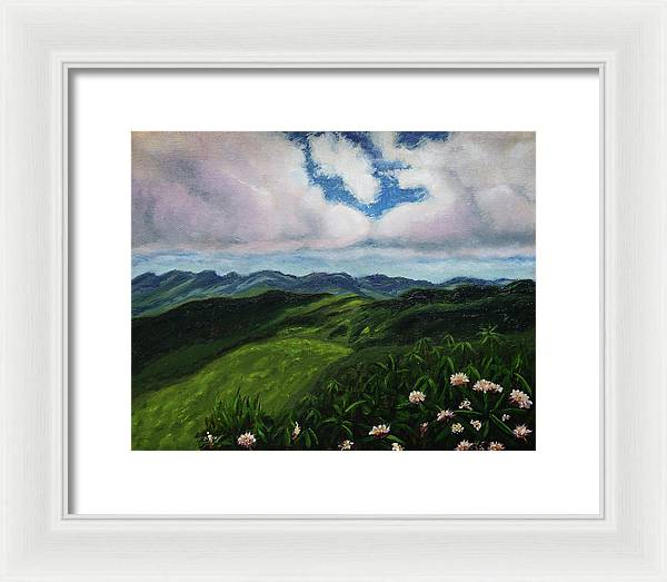 Chimney Rock, NC - Framed Print