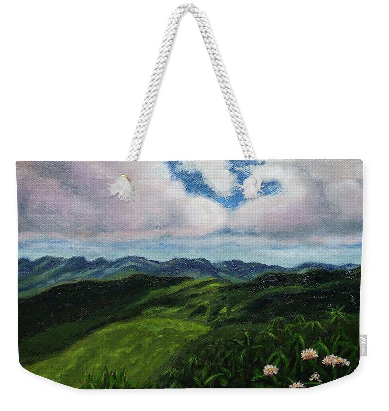 Emerald Mountains - Weekender Tote Bag