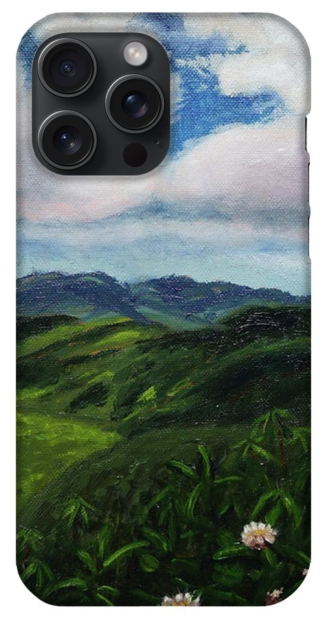 Emerald Mountains- Phone Case