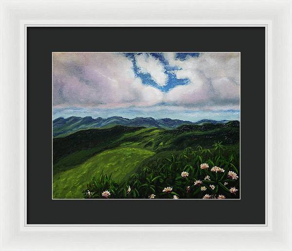 Chimney Rock, NC - Framed Print