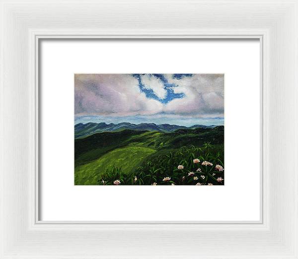 Chimney Rock, NC - Framed Print
