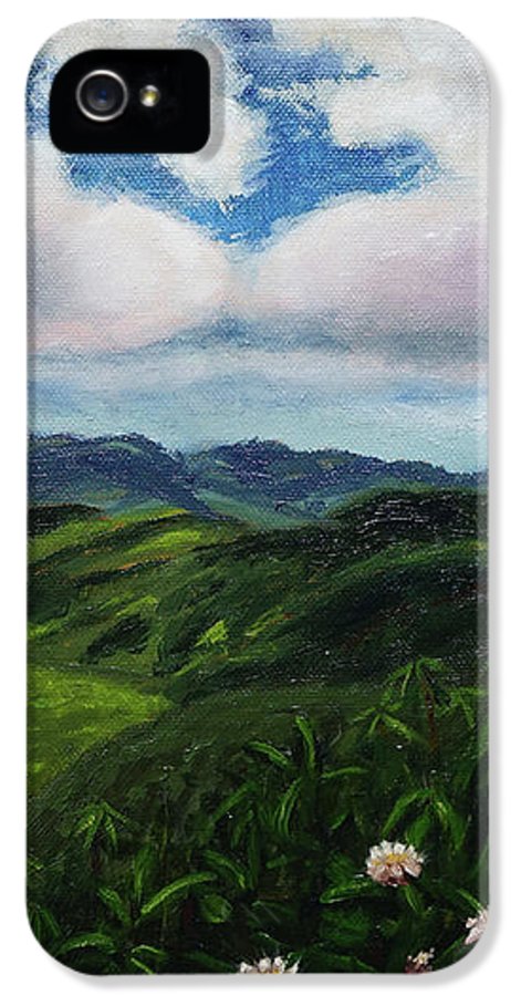 Emerald Mountains- Phone Case