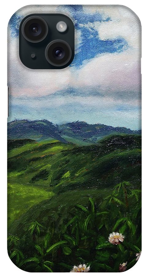 Emerald Mountains- Phone Case