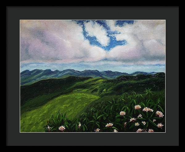 Chimney Rock, NC - Framed Print