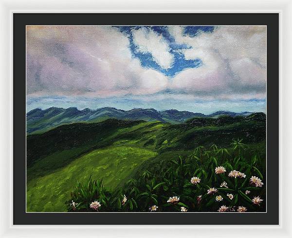 Chimney Rock, NC - Framed Print