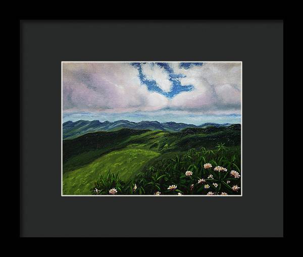 Chimney Rock, NC - Framed Print