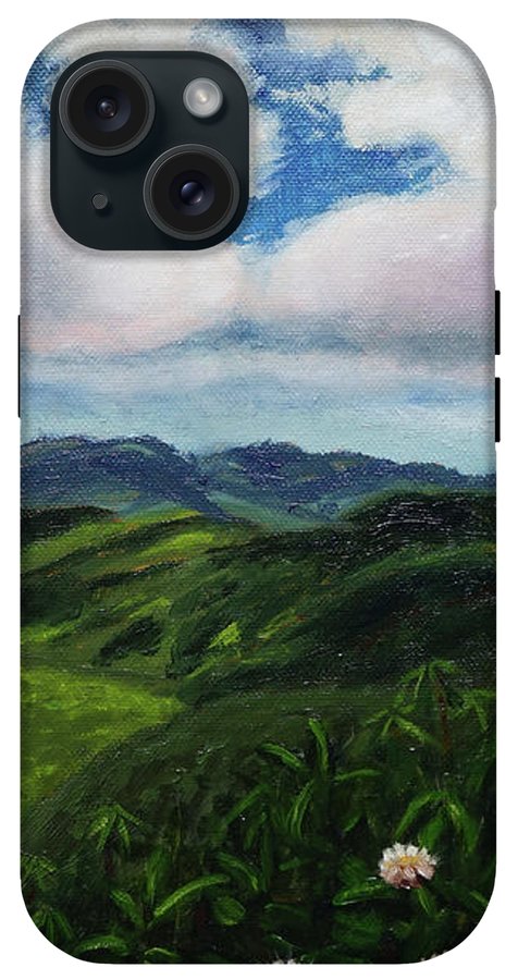 Emerald Mountains- Phone Case