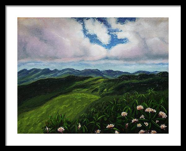 Chimney Rock, NC - Framed Print