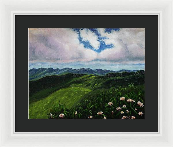 Chimney Rock, NC - Framed Print